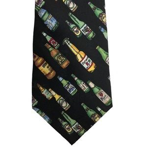 Nicole Miller Beers Silk Tie
